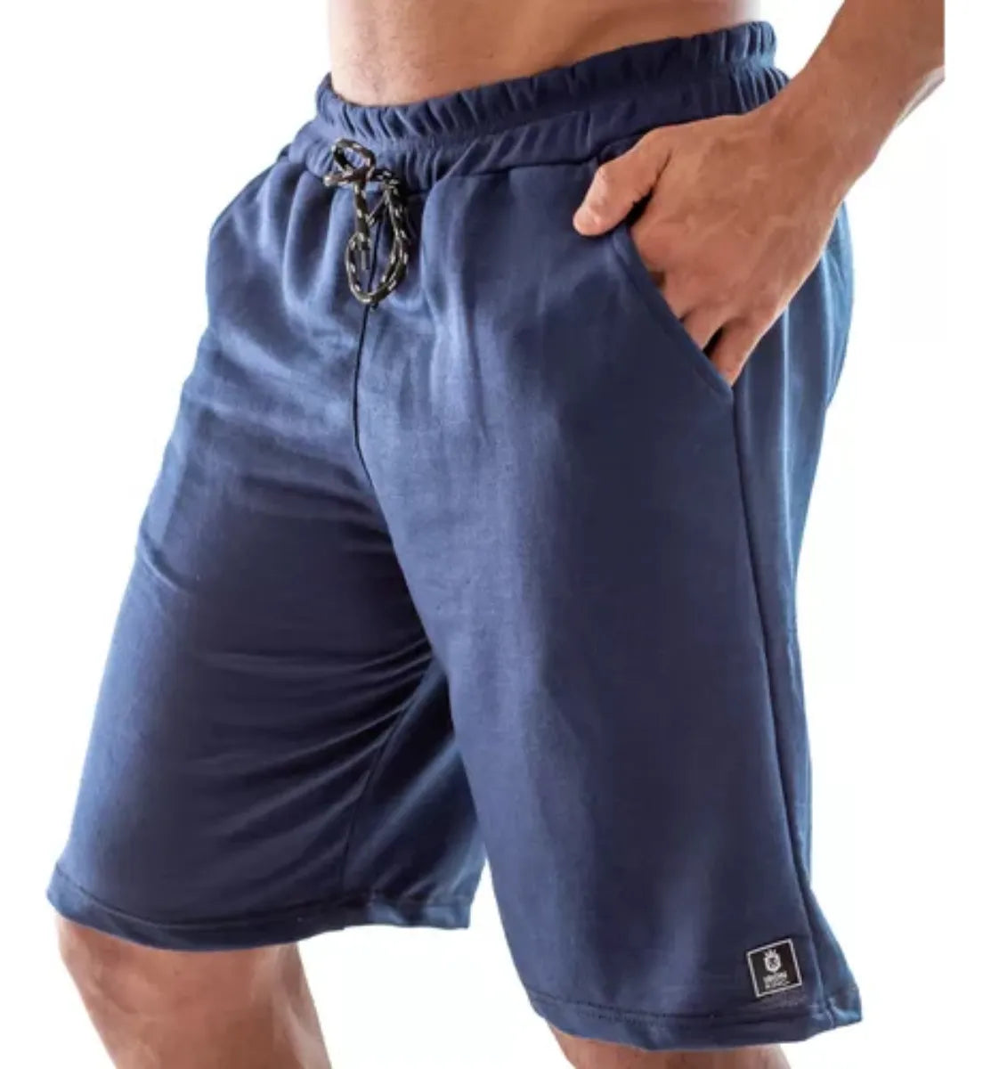 Kit 4 Bermuda Masculina Short Moletom Leve Caminhad