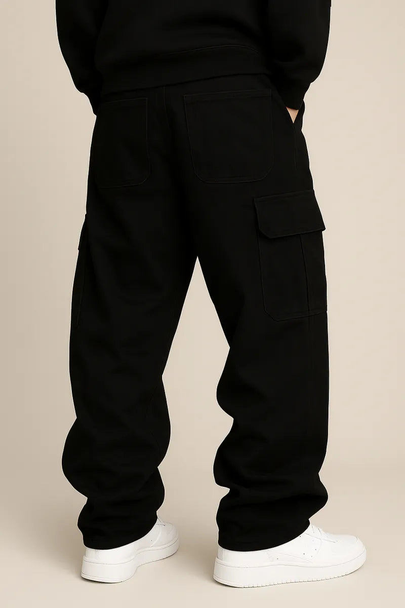 Calça Cargo Masculina Larga Skatista streetwear