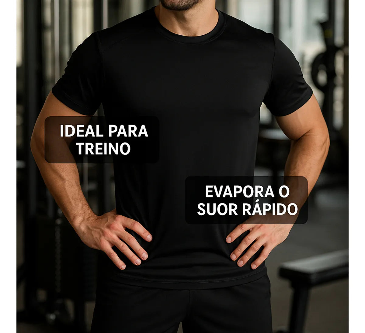 Kit 5 Camisa Masculina Termica Academia Dry Fit Malha Fria