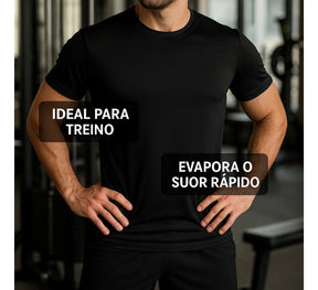 Kit 5 Camisa Masculina Termica Academia Dry Fit Malha Fria
