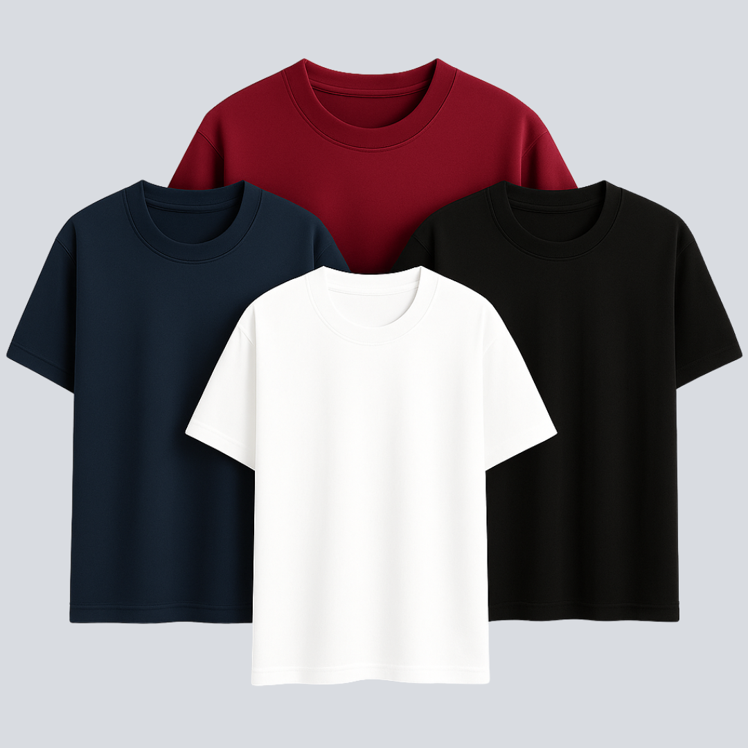 Kit 4 Camisetas Verão Tech Basic SubZone